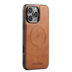 Coque De Protection En Cuir Avec Magsafe Pour | Smarty Paris